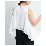 シルエットが華やぐたっぷりフレアノースリーブカットソー レディース ファッション | Sawa a la mode | 詳細画像6