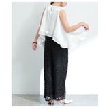 シルエットが華やぐたっぷりフレアノースリーブカットソー レディース ファッション | Sawa a la mode | 詳細画像8