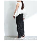 シルエットが華やぐたっぷりフレアノースリーブカットソー レディース ファッション | Sawa a la mode | 詳細画像20