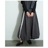 レディスポーティーな配色ラインバルーンスカート レディース ファッション | Sawa a la mode | 詳細画像20