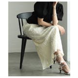 浮き立つラインレースが目を惹くストレートスカート レディース ファッション | Sawa a la mode | 詳細画像7