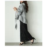 浮き立つラインレースが目を惹くストレートスカート レディース ファッション | Sawa a la mode | 詳細画像19