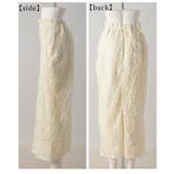 浮き立つラインレースが目を惹くストレートスカート レディース ファッション | Sawa a la mode | 詳細画像22
