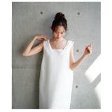 風通り抜ける涼しいげなレース編みノースリーブロングワンピース レディース | Sawa a la mode | 詳細画像13