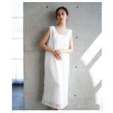 風通り抜ける涼しいげなレース編みノースリーブロングワンピース レディース | Sawa a la mode | 詳細画像18