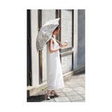 UVカット99 9%チューリップの刺繍が彩る晴雨兼用日傘 レディース | Sawa a la mode | 詳細画像3 