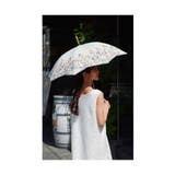 UVカット99 9%チューリップの刺繍が彩る晴雨兼用日傘 レディース | Sawa a la mode | 詳細画像21 