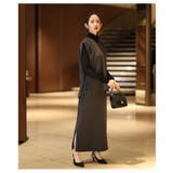 大人の高見えサイドタック入りギャザースリーブトップス レディース ファッション | Sawa a la mode | 詳細画像7