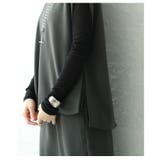 大人の高見えサイドタック入りギャザースリーブトップス レディース ファッション | Sawa a la mode | 詳細画像11