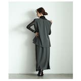 大人の高見えサイドタック入りギャザースリーブトップス レディース ファッション | Sawa a la mode | 詳細画像14