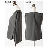 大人の高見えサイドタック入りギャザースリーブトップス レディース ファッション | Sawa a la mode | 詳細画像22