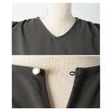 大人の高見えサイドタック入りギャザースリーブトップス レディース ファッション | Sawa a la mode | 詳細画像23