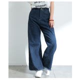 洒落感高まるダメージ風裾フリンジデニムパンツ レディース ファッション | Sawa a la mode | 詳細画像17