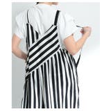 レトロに大人の垢抜けストライプ柄サロペットパンツ レディース ファッション | Sawa a la mode | 詳細画像15