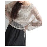 重ねればこなれる旬顔オーバーメッシュカットソー レディース ファッション | Sawa a la mode | 詳細画像14