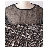 重ねればこなれる旬顔オーバーメッシュカットソー レディース ファッション | Sawa a la mode | 詳細画像23