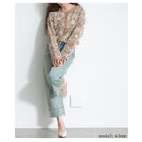 主役級に華やぐ花柄ニュアンスコード刺繍メッシュカーディガン レディース | Sawa a la mode | 詳細画像8