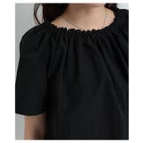 レディなシルエットで魅せるギャザーネックフレアトップス レディース ファッション | Sawa a la mode | 詳細画像5