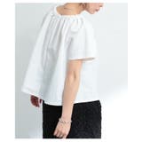 レディなシルエットで魅せるギャザーネックフレアトップス レディース ファッション | Sawa a la mode | 詳細画像15