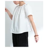レディなシルエットで魅せるギャザーネックフレアトップス レディース ファッション | Sawa a la mode | 詳細画像18