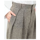 涼やかで上品なサマーツィードハイウエストタックパンツ レディース ファッション | Sawa a la mode | 詳細画像18