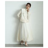 たっぷりフリルが心を擽るパールボタンショートジレ レディース ファッション | Sawa a la mode | 詳細画像5