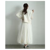 たっぷりフリルが心を擽るパールボタンショートジレ レディース ファッション | Sawa a la mode | 詳細画像9