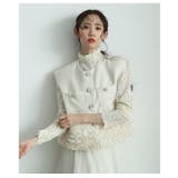 たっぷりフリルが心を擽るパールボタンショートジレ レディース ファッション | Sawa a la mode | 詳細画像11