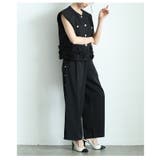 たっぷりフリルが心を擽るパールボタンショートジレ レディース ファッション | Sawa a la mode | 詳細画像19