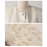 たっぷりフリルが心を擽るパールボタンショートジレ レディース ファッション | Sawa a la mode | 詳細画像23