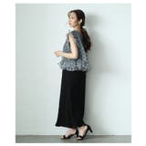 大人ガーリーに包まれるフロッキードットチュールシアートップス レディース | Sawa a la mode | 詳細画像6