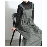 遊び心で垢抜けるギャザーサロペットスカート レディース ファッション | Sawa a la mode | 詳細画像16 