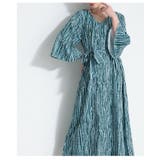 楊柳柄で着映えるベルト付きフレアワンピース レディース ファッション | Sawa a la mode | 詳細画像19