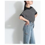 トレンドに左右されないボーダーニットドルマンカットソー レディース ファッション | Sawa a la mode | 詳細画像8