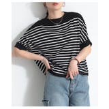 トレンドに左右されないボーダーニットドルマンカットソー レディース ファッション | Sawa a la mode | 詳細画像9
