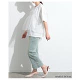甘さ引き立つドット柄シフォン異素材カットソー レディース ファッション | Sawa a la mode | 詳細画像4