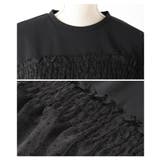 甘さ引き立つドット柄シフォン異素材カットソー レディース ファッション | Sawa a la mode | 詳細画像23