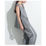 重ねればマニッシュなVネックフレアジレ レディース ファッション | Sawa a la mode | 詳細画像13