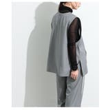 重ねればマニッシュなVネックフレアジレ レディース ファッション | Sawa a la mode | 詳細画像19