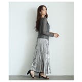 ルーズな抜け感を与えるシアーボートネックプルオーバー レディース ファッション | Sawa a la mode | 詳細画像7