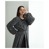 重ねて華やぐジップアップフラワープリントシフォンワンピース レディース | Sawa a la mode | 詳細画像2