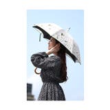 UVカット99 9%自然を上品に纏う刺繍かわず張り晴雨兼用日傘 レディース | Sawa a la mode | 詳細画像18