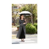 UVカット99 9%自然を上品に纏う刺繍かわず張り晴雨兼用日傘 レディース | Sawa a la mode | 詳細画像20