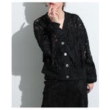 立体ラインレースがリズムを加えるカーディガン レディース ファッション | Sawa a la mode | 詳細画像7