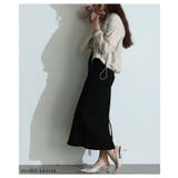 レタードがエッジを効かすノーカラーブルゾン レディース ファッション | Sawa a la mode | 詳細画像5