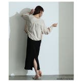 レタードがエッジを効かすノーカラーブルゾン レディース ファッション | Sawa a la mode | 詳細画像7