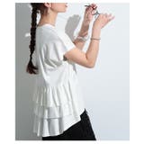 甘い後ろ姿に惹かれる接触冷感バックティアードカットソー レディース ファッション | Sawa a la mode | 詳細画像12