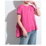 甘い後ろ姿に惹かれる接触冷感バックティアードカットソー レディース ファッション | Sawa a la mode | 詳細画像20