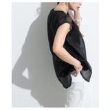 爽やかな風を纏う接触冷感異素材シフォンカットソー レディース ファッション | Sawa a la mode | 詳細画像7