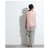 爽やかな風を纏う接触冷感異素材シフォンカットソー レディース ファッション | Sawa a la mode | 詳細画像14